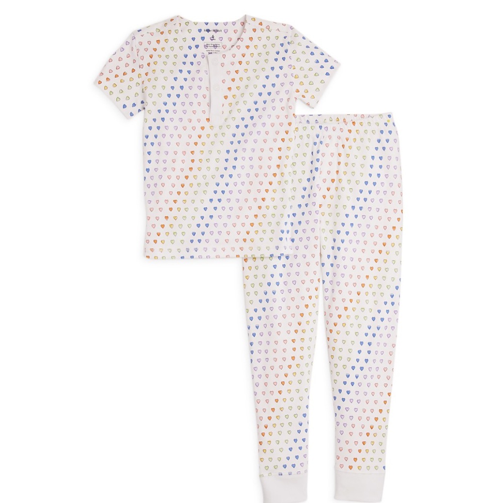 Roller Rabbit Disco Hearts pajamas